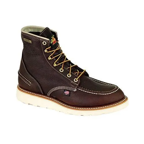 1957 Series - Waterproof - 6" Briar Pitstop Moc Toe - Maxwear Wedge Work Boot