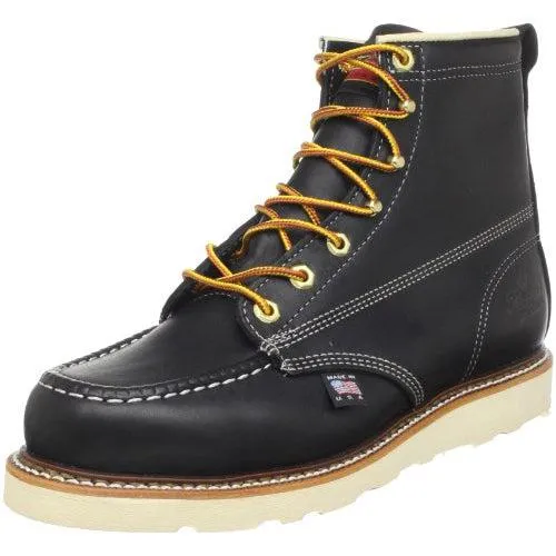 American Heritage 6" Black Moc Toe Maxwear Wedge