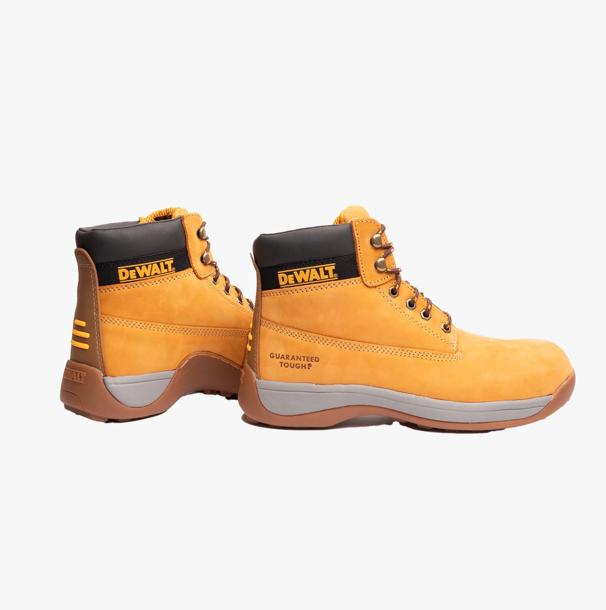 APPRENTICE Mens Hiker Style Industrial Safety Boots Honey