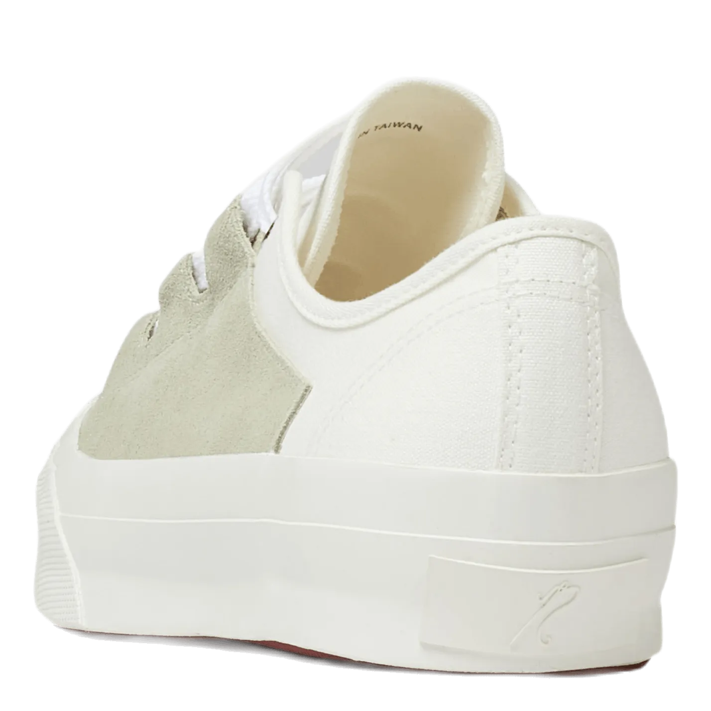 Asymmetric Ghillie Sneaker White