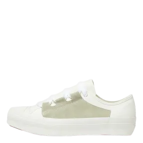 Asymmetric Ghillie Sneaker White