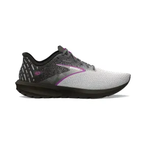 BROOKS LAUNCH 10 BLACK/WHITE/VIOLET - WOMENS