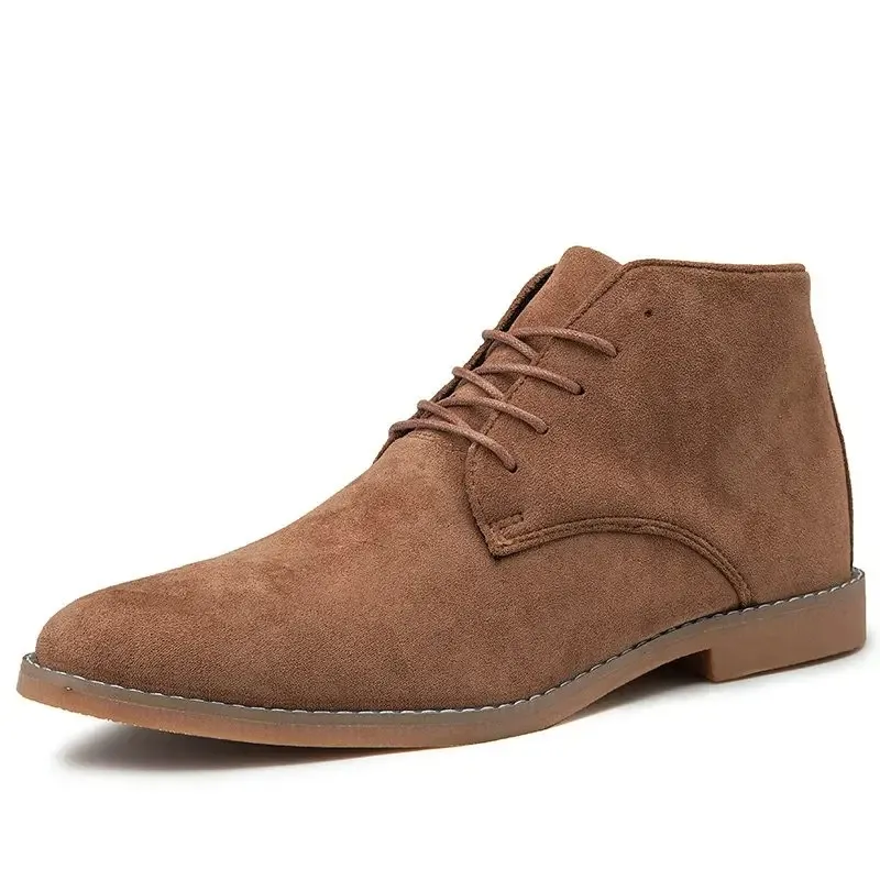 Classic suede chukka boots for men, comfortable and stylish