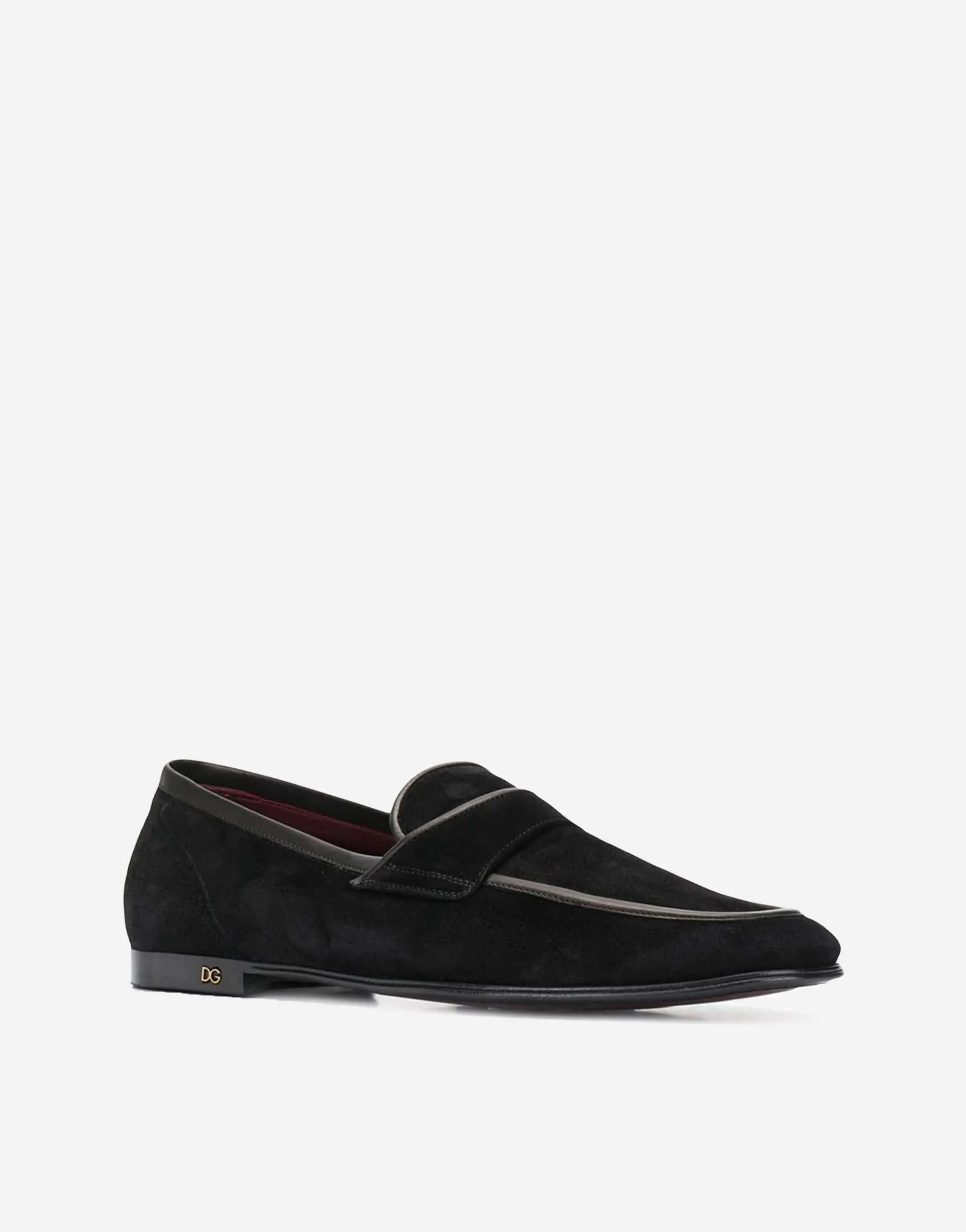 Contrast Trims Loafers