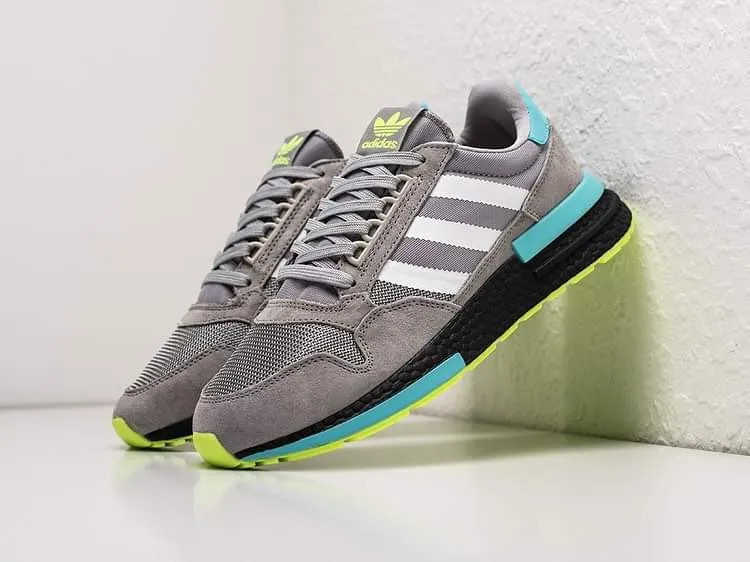 Grey ZX 500 Rm Sneakers Shoes For Men