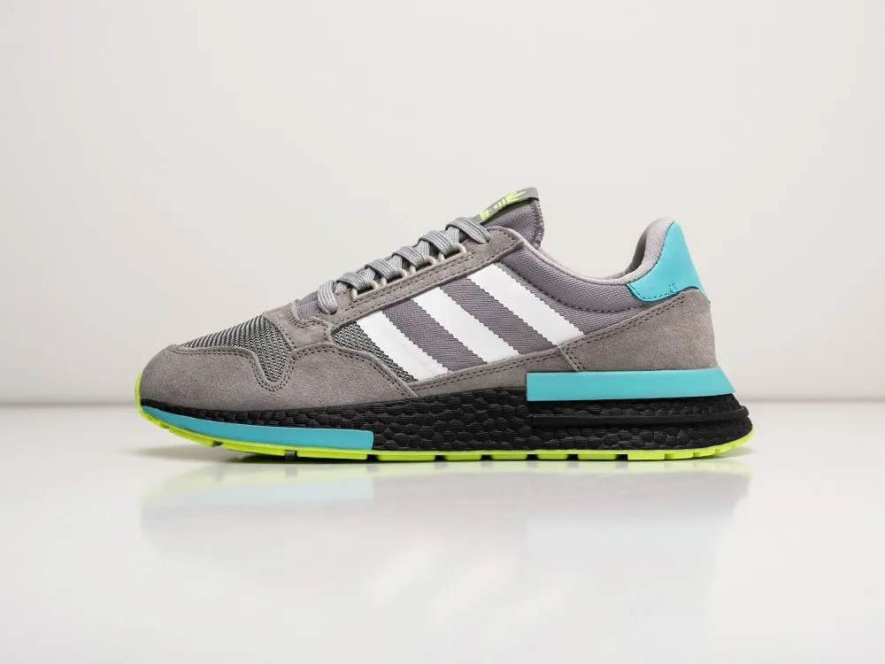 Grey ZX 500 Rm Sneakers Shoes For Men