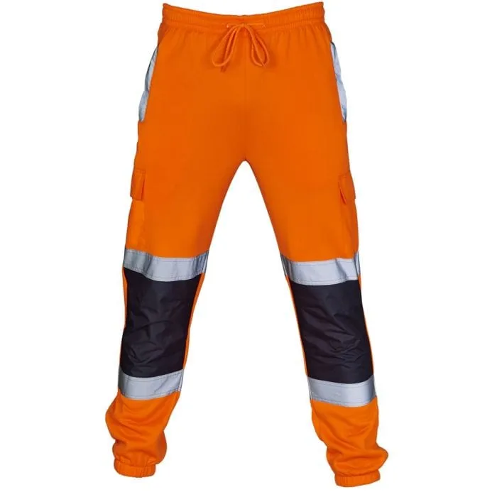 Hi Vis Orange/Navy Jogging Bottom EN ISO 20471