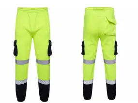 Hi Vis Yellow/Navy Jogging Bottom EN ISO 20471