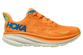 Hoka Clifton 9 D Solar Flare/Lettuce Mens