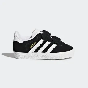 Infants Gazelle Shoes (Black   White)