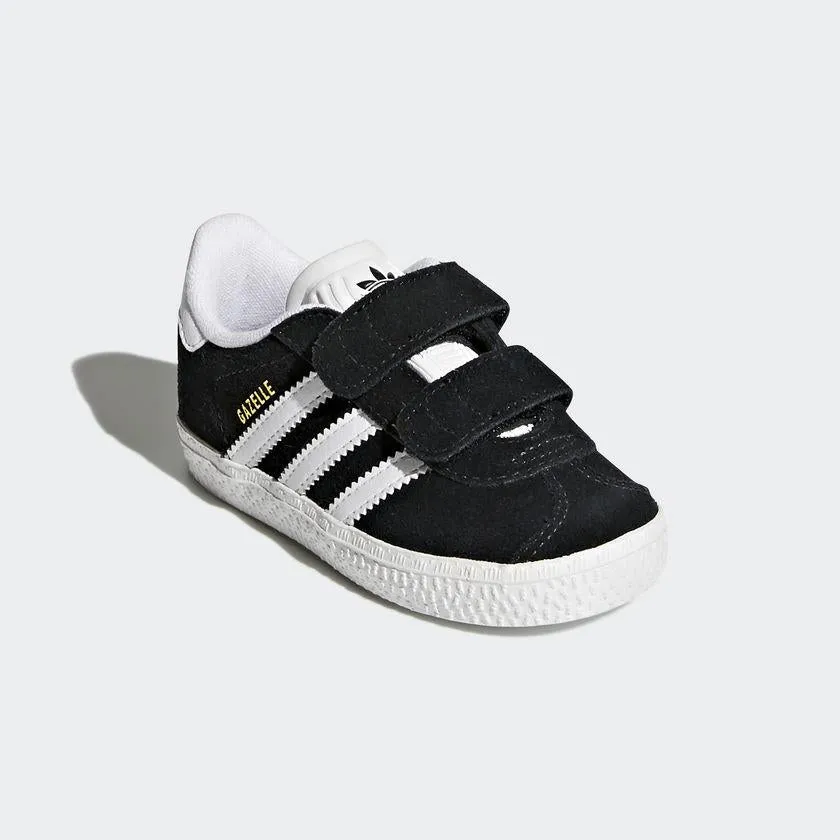 Infants Gazelle Shoes (Black   White)