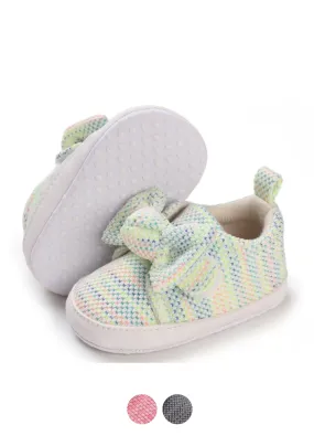 Jessica Baby Girls' Slip-On Sneakers