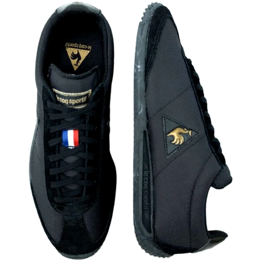 Lecoq Sportif Quartz Metallic Black Sneaker