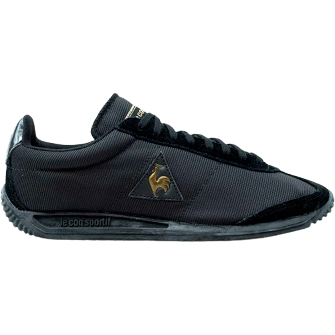 Lecoq Sportif Quartz Metallic Black Sneaker