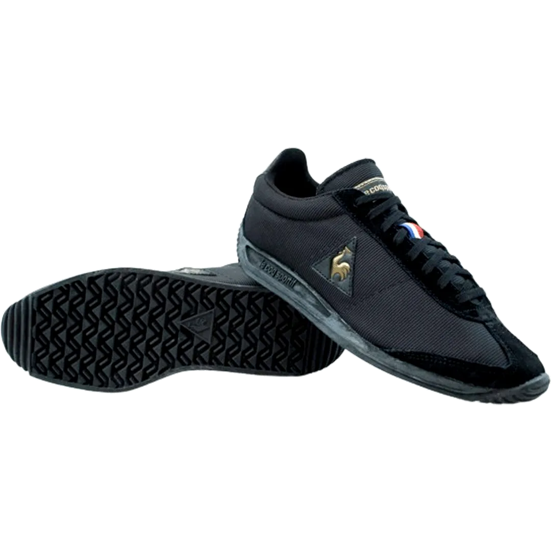 Lecoq Sportif Quartz Metallic Black Sneaker