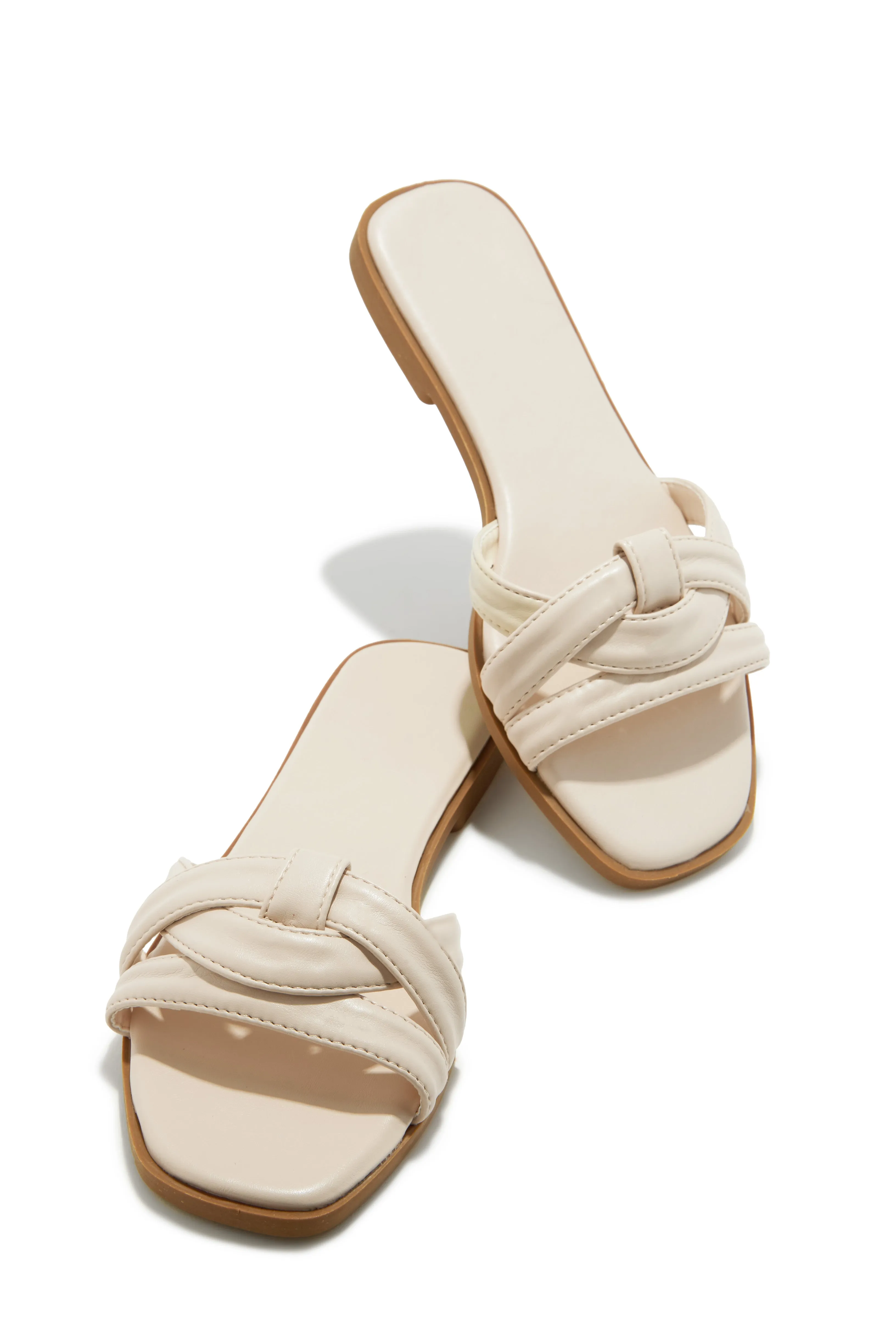 Maile Slip On Sandals - Ivory