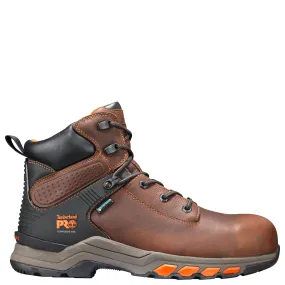 Men's Hypercharge 6" Composite Toe Waterproof Work Boot - Brown