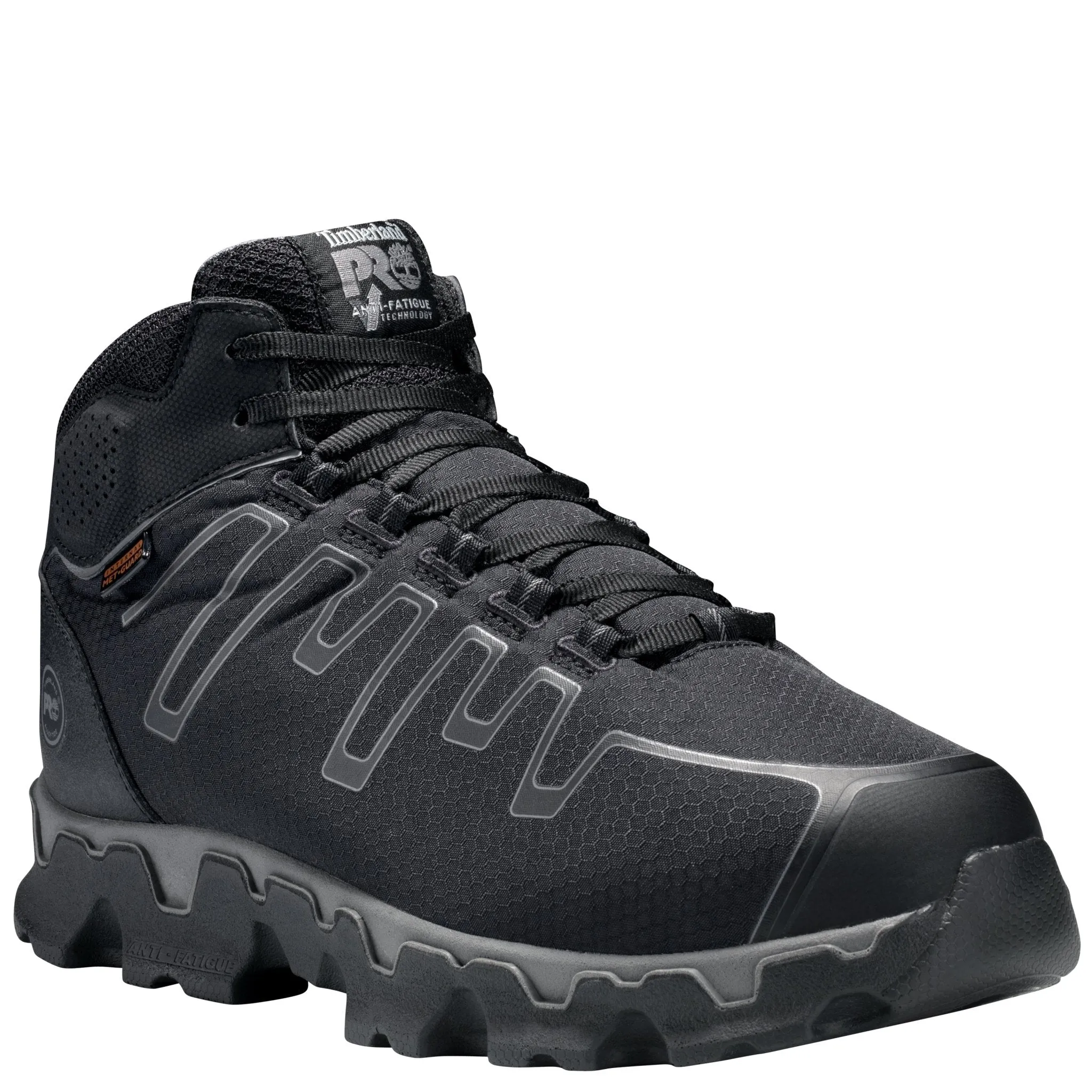 Men's Powertrain Sport Met Guard Alloy Toe Work Boot - Black