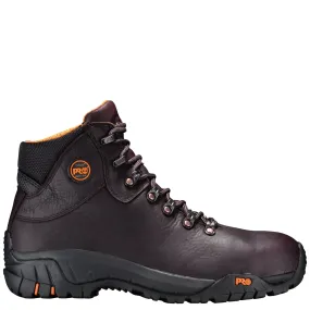 Men's TiTAN Trekker Alloy Toe Waterproof Work Boot - Dark Brown