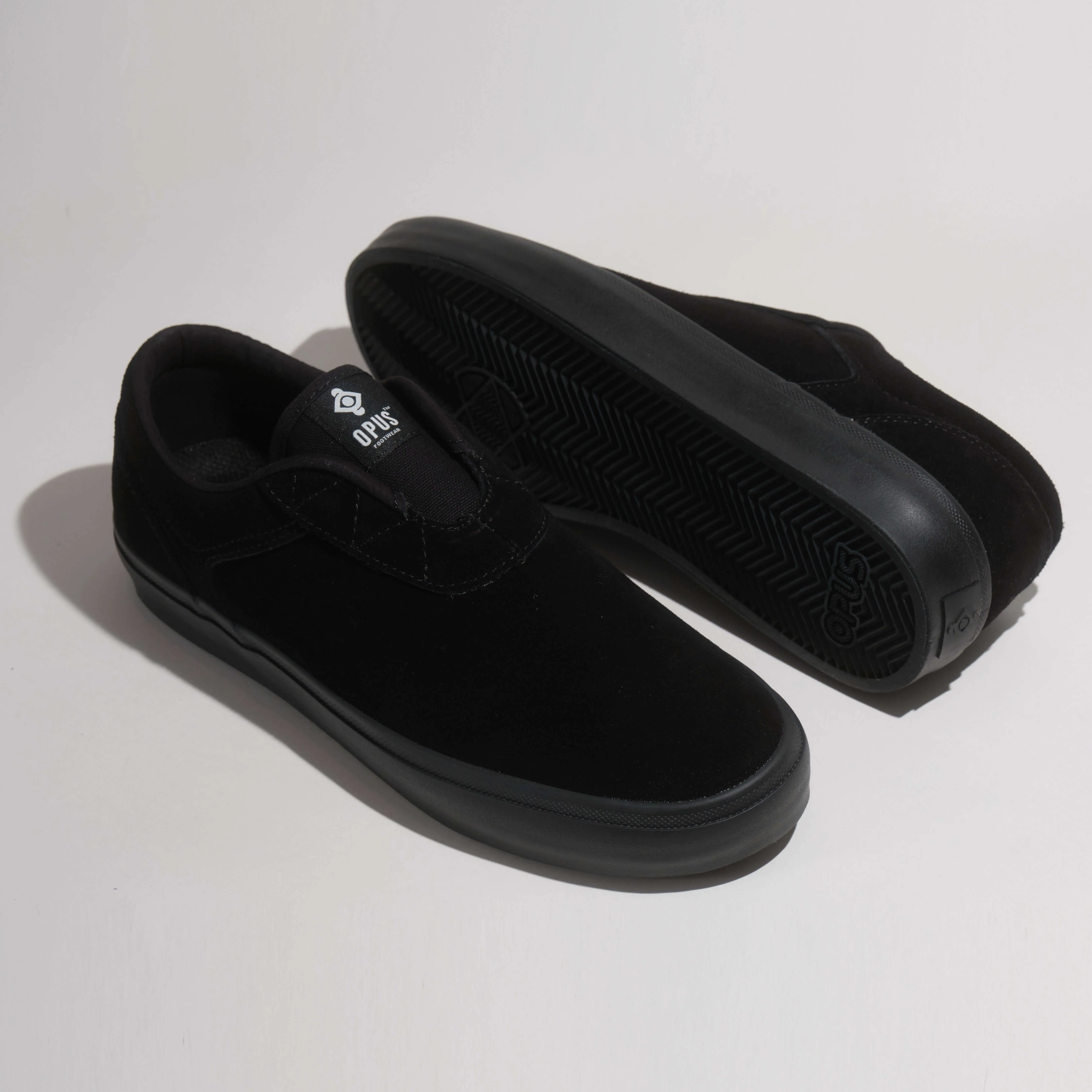 Opus Honey Slip on -  Black/Black