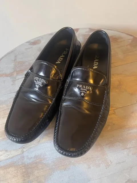 Prada Men's Drivers Loafers 10