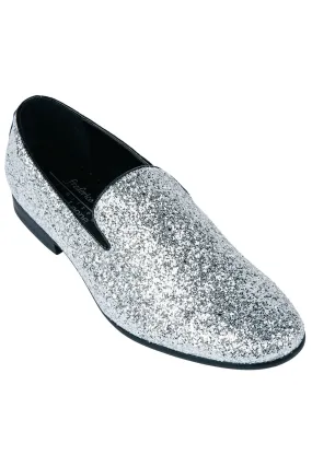 "Sparkle" Silver Shoes