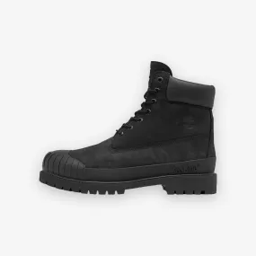 Timberland Bee Line Presented by Billionaire Boys Club Premium 6" Rubber Toe Waterproof Black Nubuck TB0A5ZPF-001