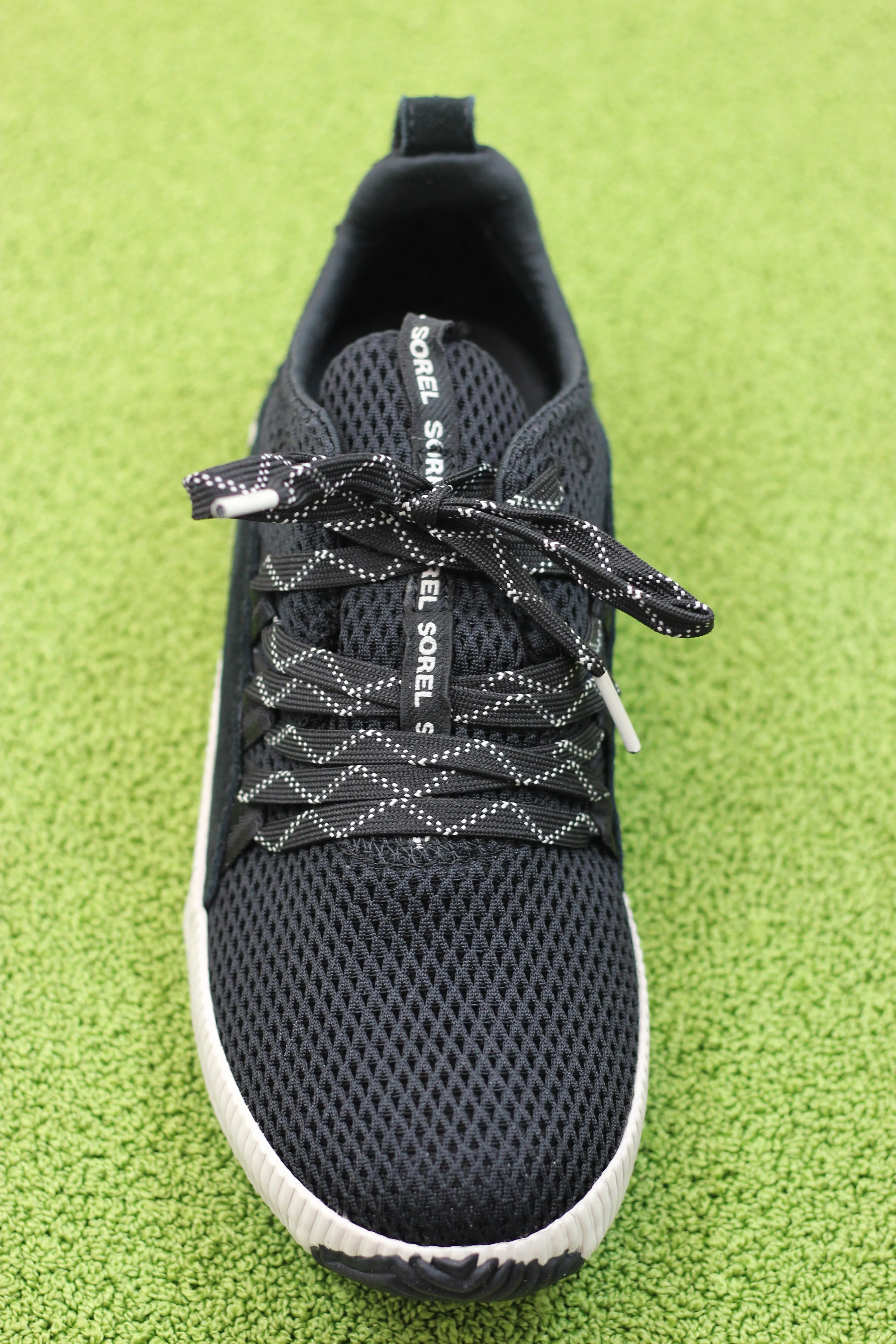 Women's Out N About Sneaker - Black Waterproof Mesh